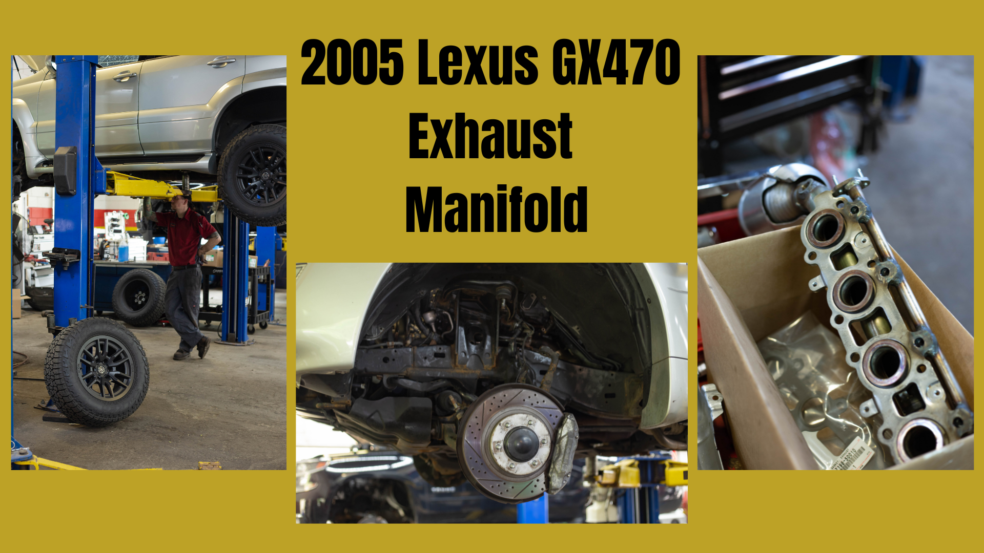 Lexus XX470 Exhaust Manifold