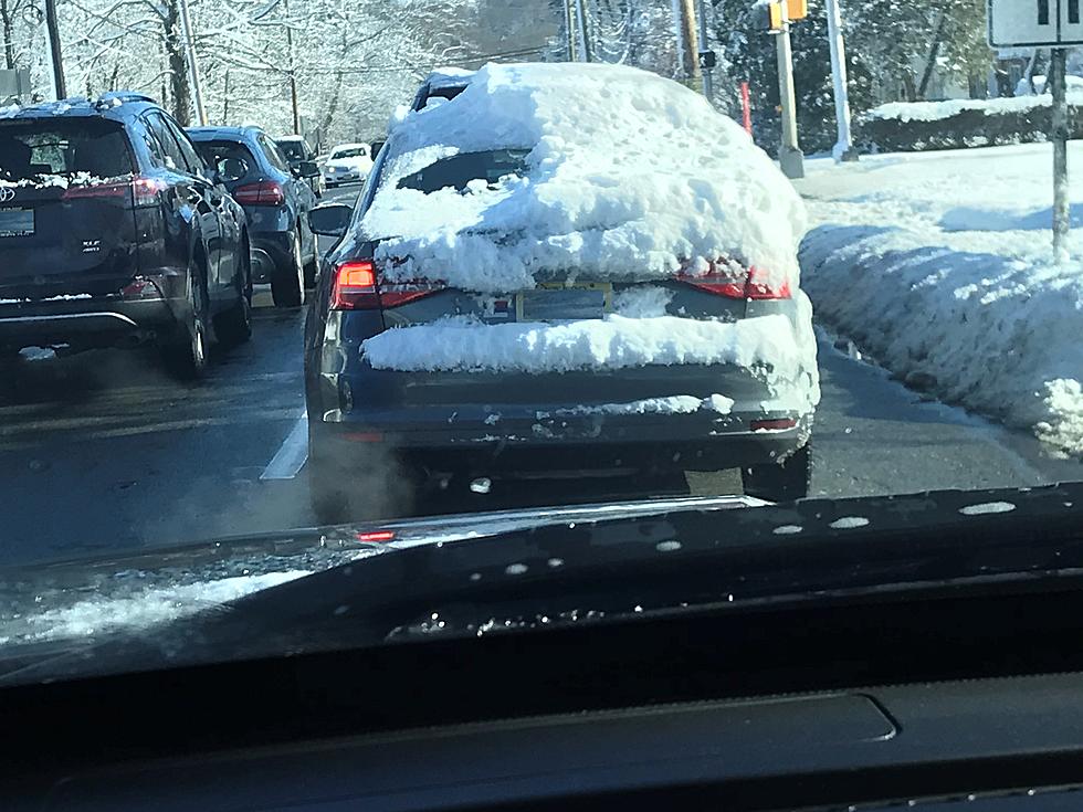 Not removing Snow from your vehicle can cost you 