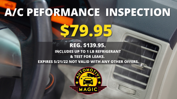 A/C Performance Inspection